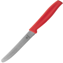 BÖKER BRÖTCHENMESSER ROT sada kuchynských nožov na pečivo 6ks 21 cm 03BO008 červená - KNIFESTOCK