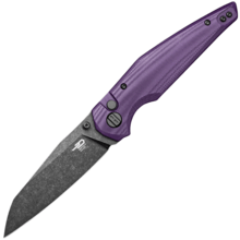 Bestech Snakebird 14C28N, G10, Blokada przyciskiem - Fioletowy BG58E - KNIFESTOCK
