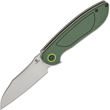 Tenable Prometheus Stonewashed 14C28N, Green Micarta T1040A2 - KNIFESTOCK