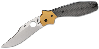 Spyderco Schempp Bowie Hiilikuitu/G-10 Laminaatti C190CFP - KNIFESTOCK